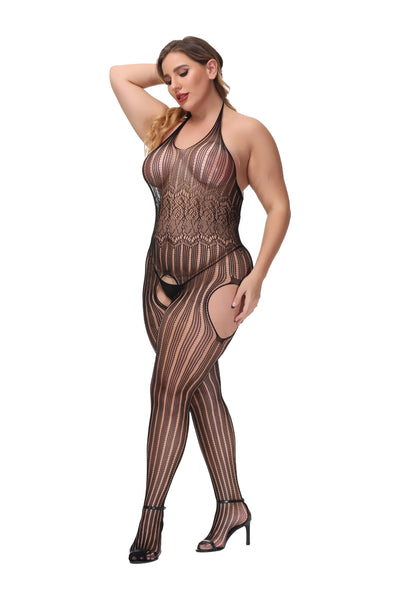 Bodystocking 210221-Plus-Size Side 2