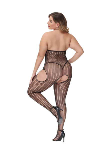 Bodystocking 210221-Plus-Size Back