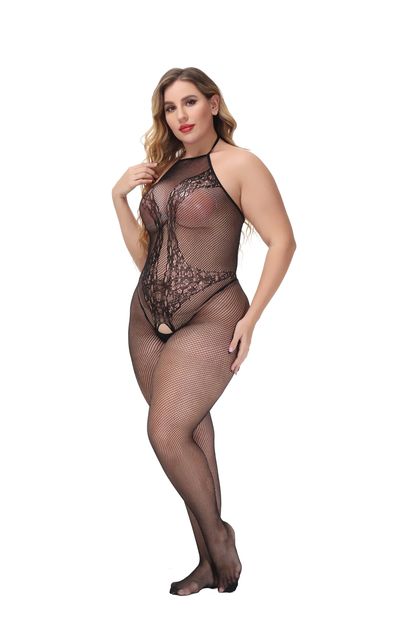 Bodystocking 210620-2-Plus-Size Side 2