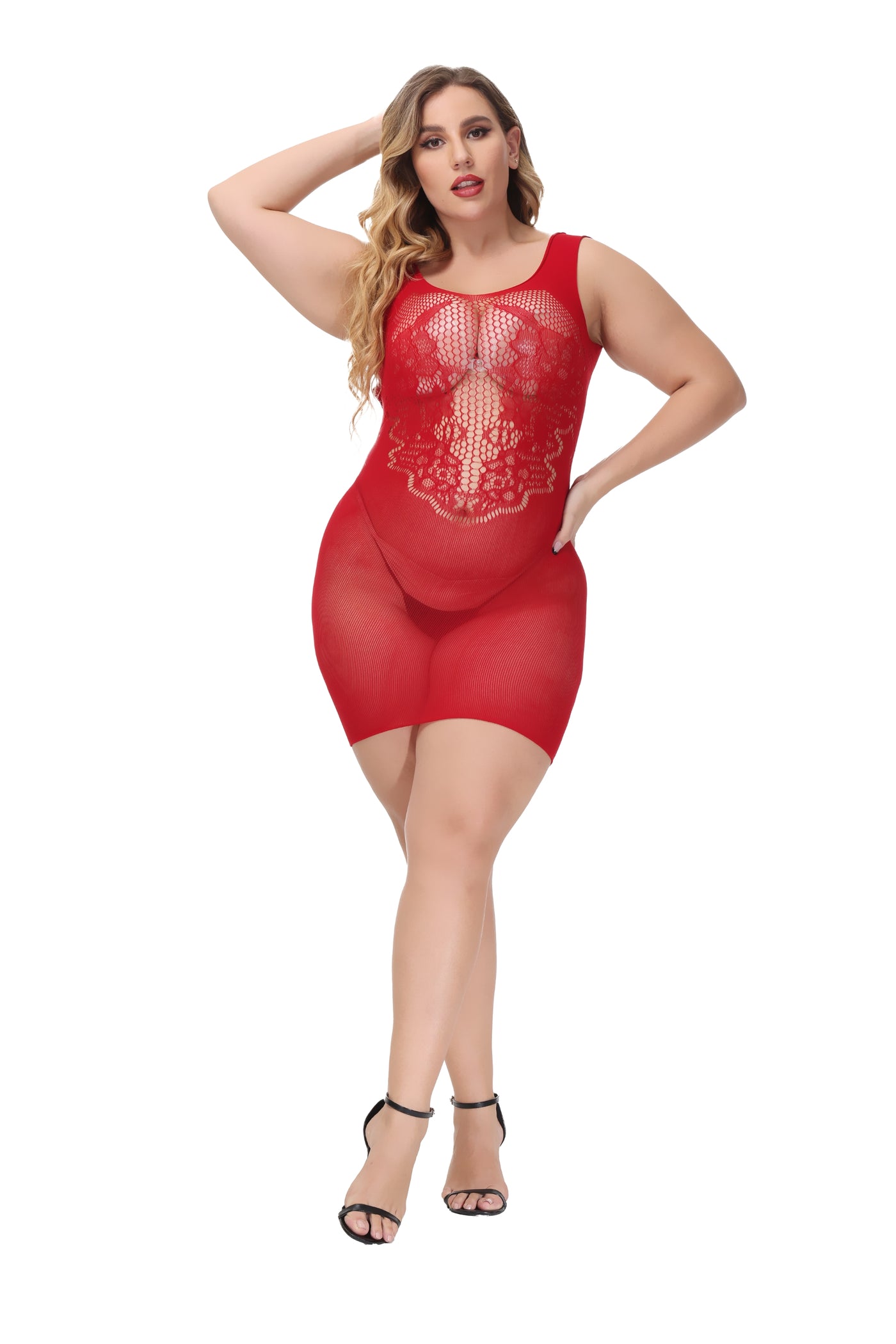 Bodystocking 211226-Plus-Size Front