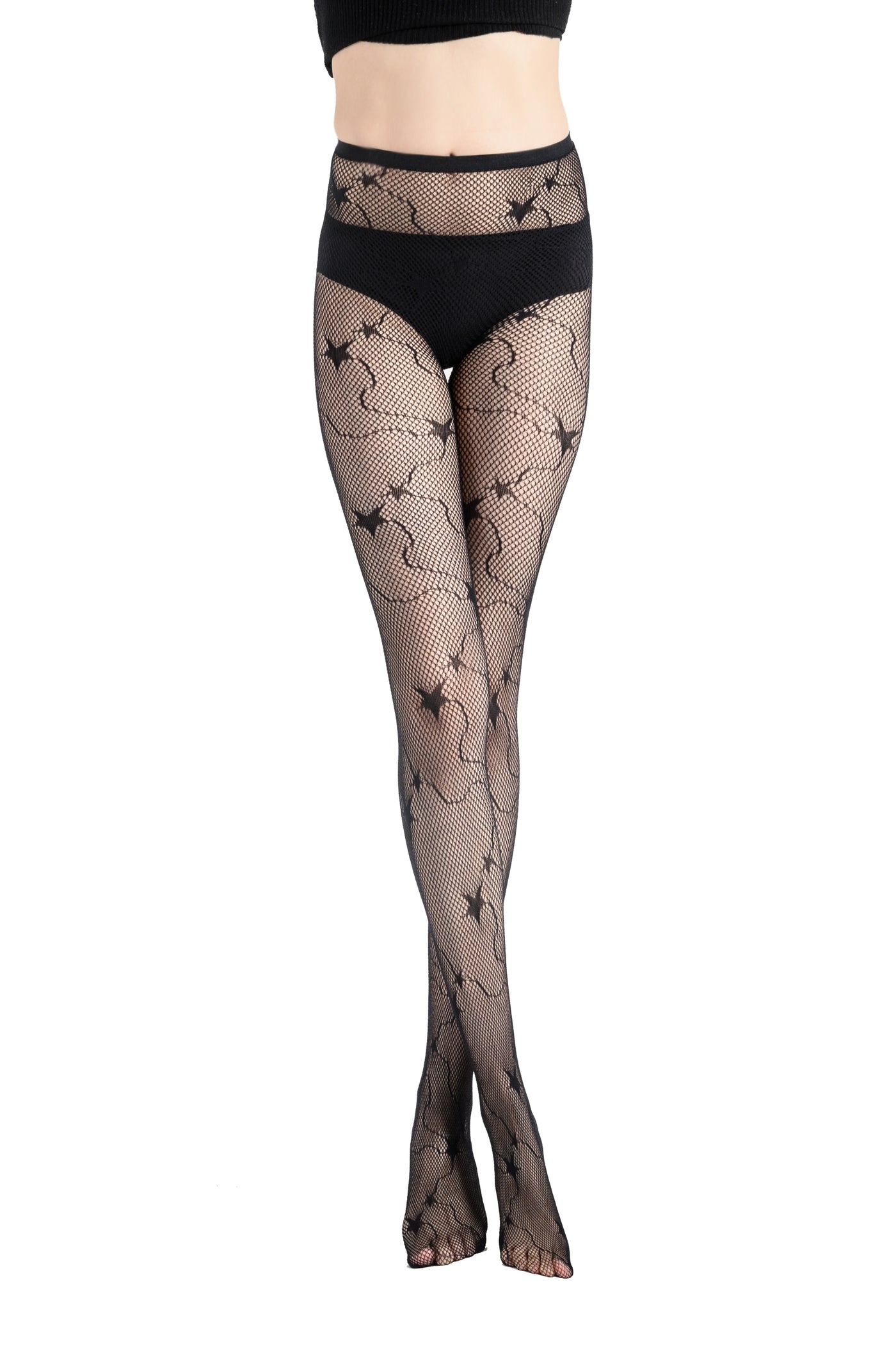 Fishnet Tights 110305 Side 1