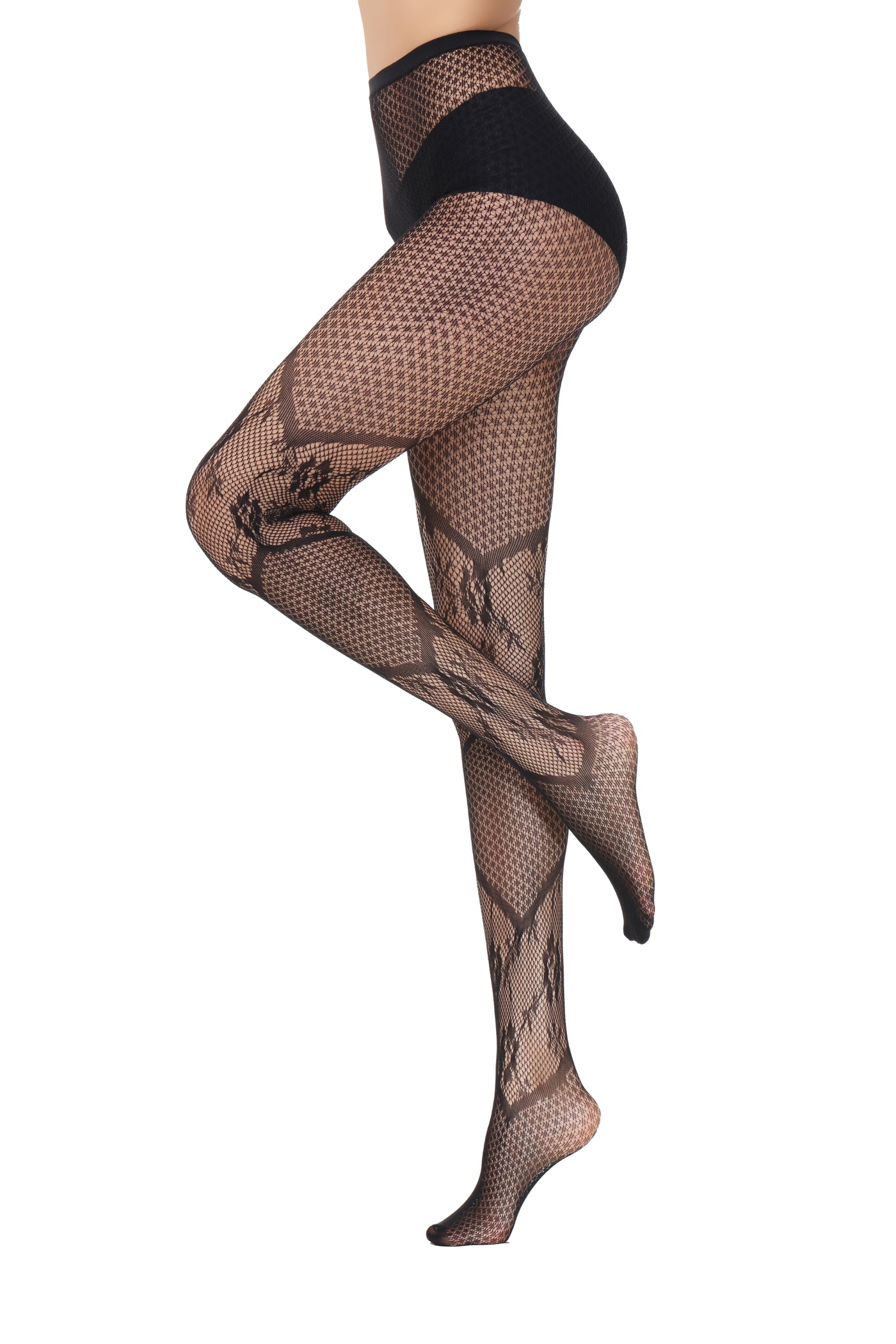 Fishnet Tights 110995 Side