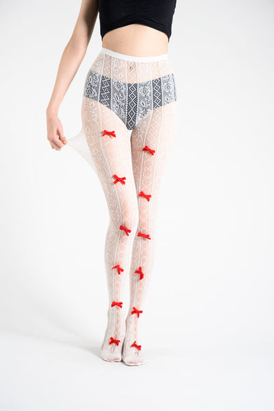 Fishnet Tights 111355-2-White Side 1
