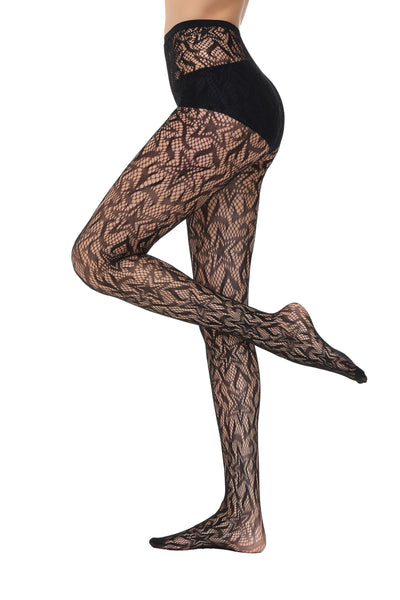 Fishnet Tights 111438-Black Side
