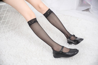 Knee High Stockings 179999-Black Back